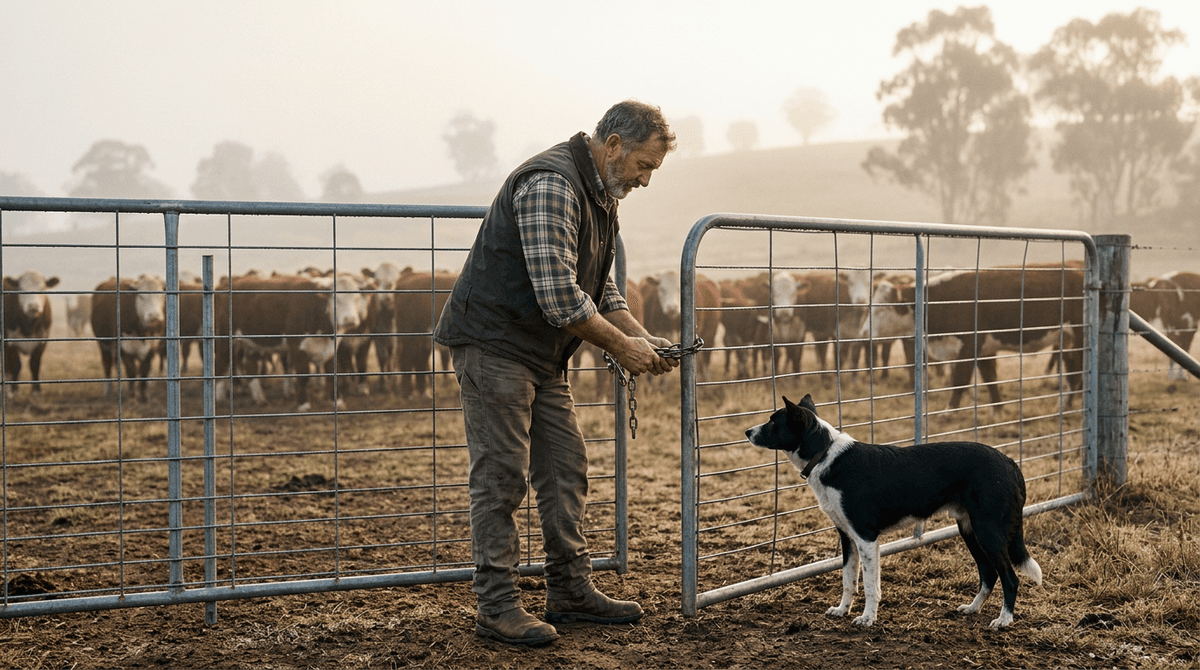Payroll Services for Agriculture Businesses in Australia. Photo: Livestock (Beef and Sheep) at work