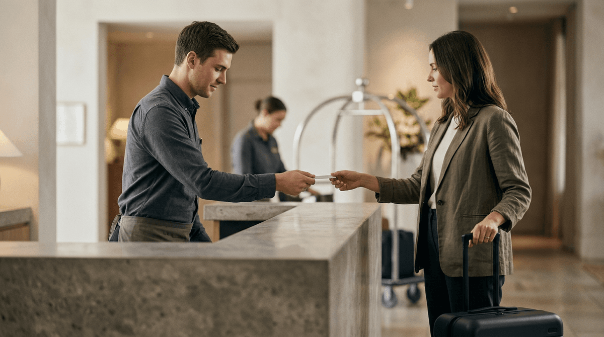 Hospitality: Hotels and Motels Brand Voice: How to Sound Like You Across Every Channel. Photo: Hotels and Motels at work