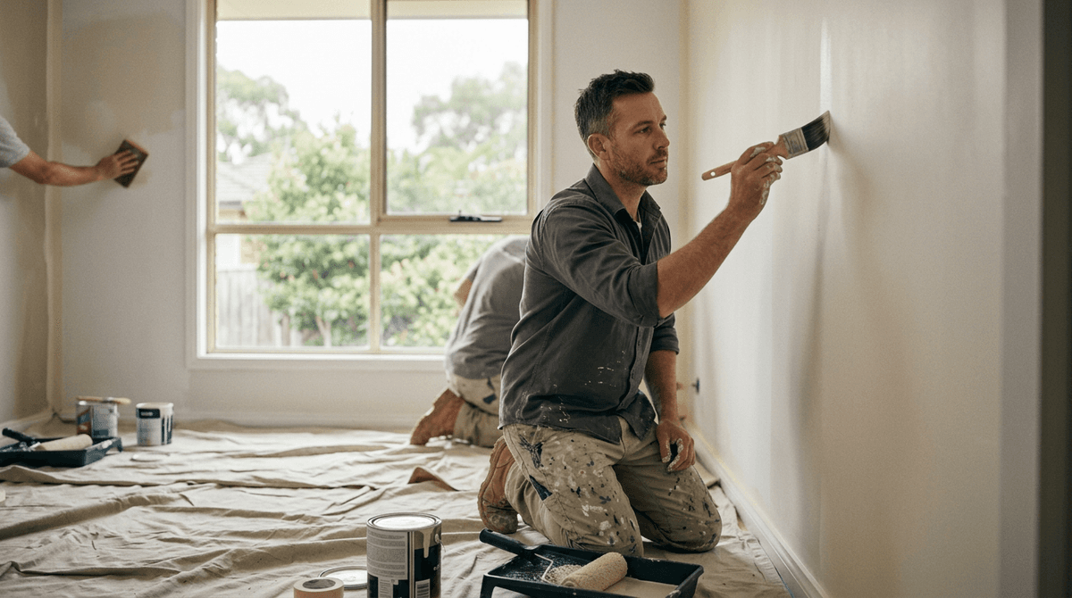 Trades: Painters Building Resilience: What COVID Taught Australian Businesses. Photo: Painters at work