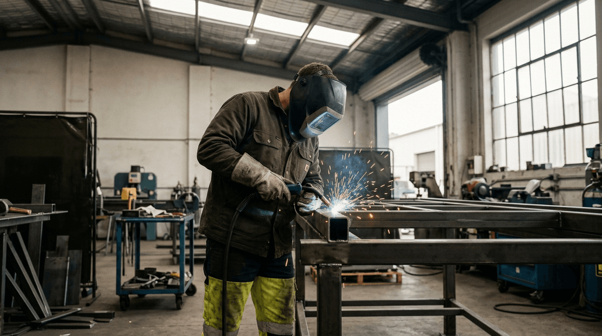 Manufacturing: Metal Fabrication and Engineering Capacity Planning: How to Know When You Can Afford the Next Hire. Photo: Metal Fabrication and Engineering at work