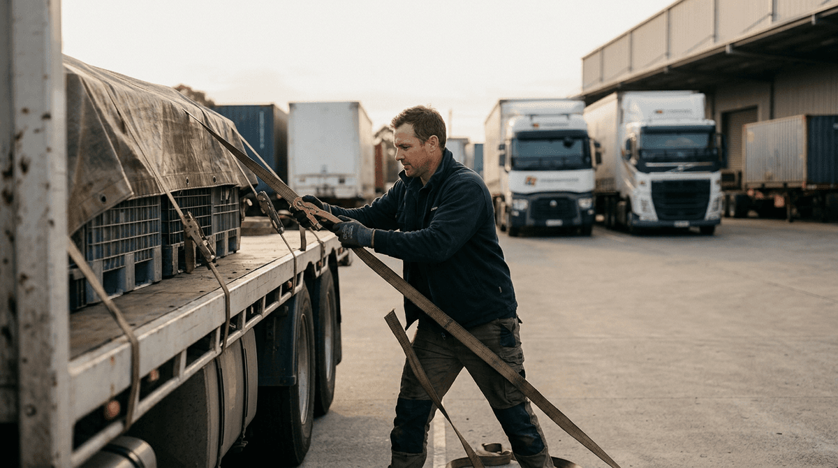 Transport and Logistics: Trucking and Haulage Customer Concentration: How Much Revenue From One Client Is Too Much?. Photo: Trucking and Haulage at work