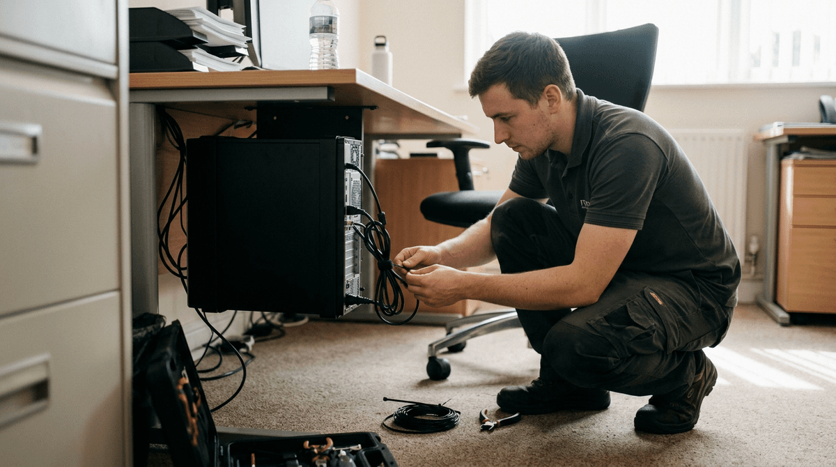 Professional Services: IT Services & MSPs Energy, Not Time, Is the Constraint. Photo: IT Services & MSPs at work