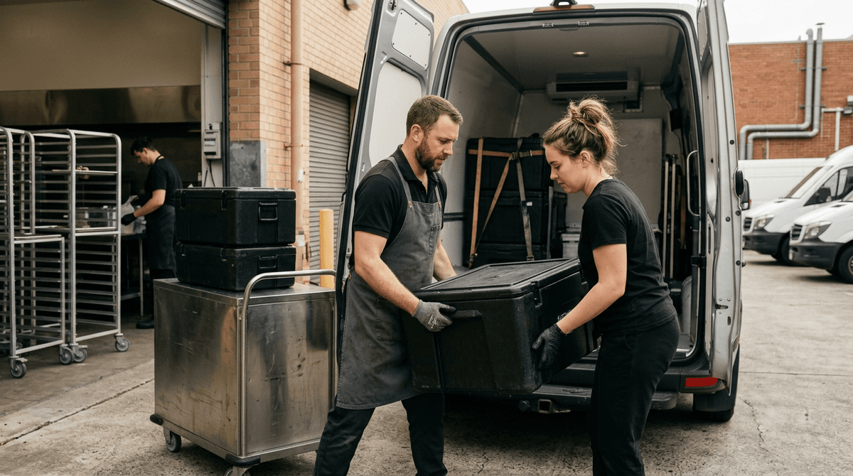 Hospitality: Catering Companies How to Set a Revenue Budget You'll Actually Use This Financial Year. Photo: Catering Companies at work