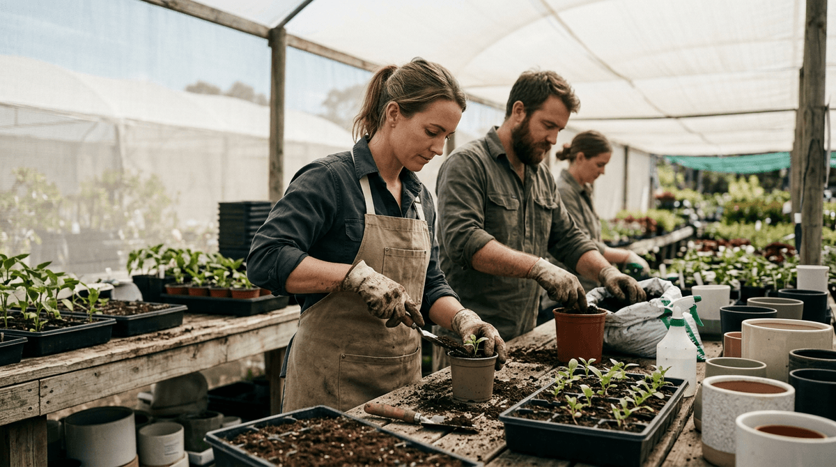 Retail: Garden Centres & Nurseries Instant Asset Write-Off: What Still Qualifies in 2026. Photo: Garden Centres & Nurseries at work