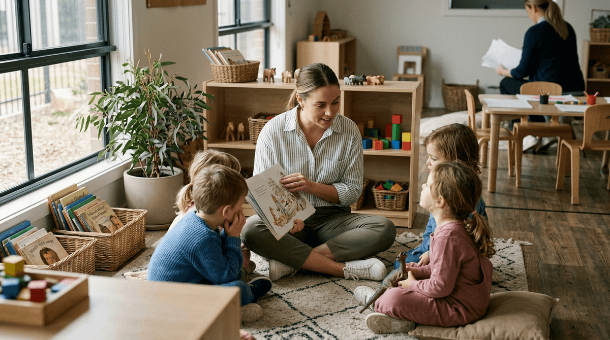 Childcare: Kindergartens and Preschools Minimum Wage Increases: How to Budget for Annual Rises. Photo: Kindergartens and Preschools at work