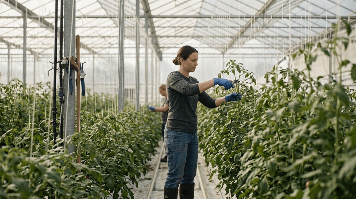 Agriculture: Horticulture Operating Leverage: Why Two Businesses With the Same Revenue Earn Wildly Different Profits. Photo: Horticulture at work