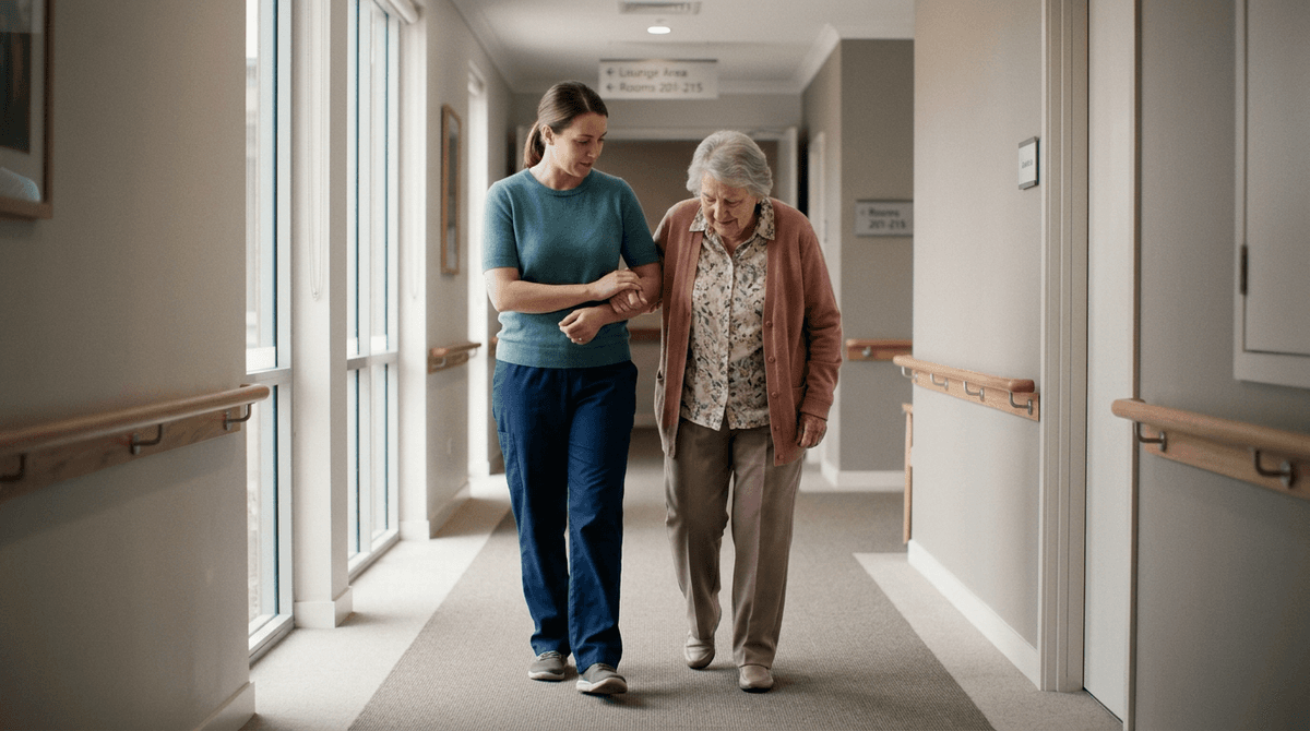 Healthcare: Aged Care Facilities Personal Devices at Work: Drawing Sensible BYOD Security Lines. Photo: Aged Care Facilities at work