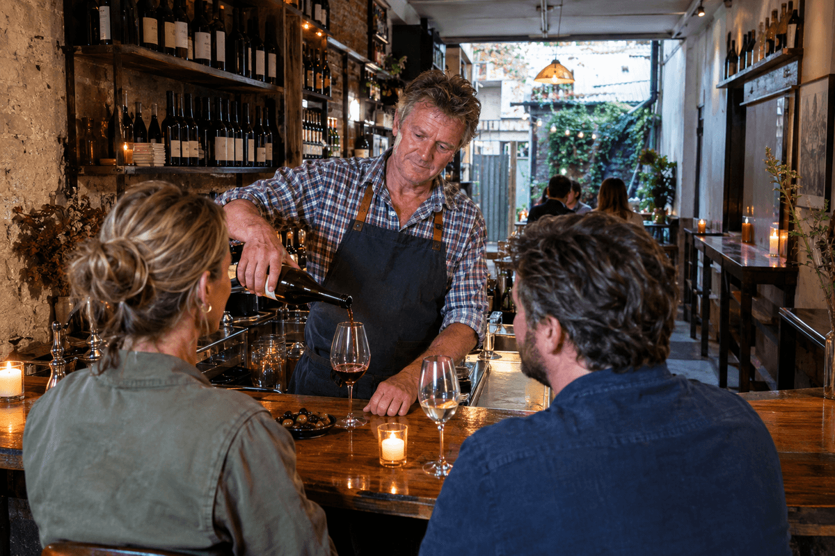 Hospitality: Wine Bars Why Good People Leave: Exit Patterns Owners Can Actually Fix. Photo: Wine Bars at work