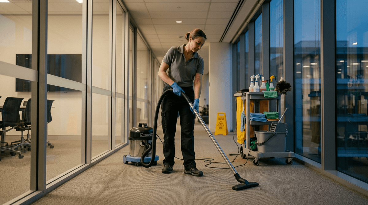 Other Services: Cleaning Companies Year in Review: Building Your Annual Report (Even If No One Asks for One). Photo: Cleaning Companies at work