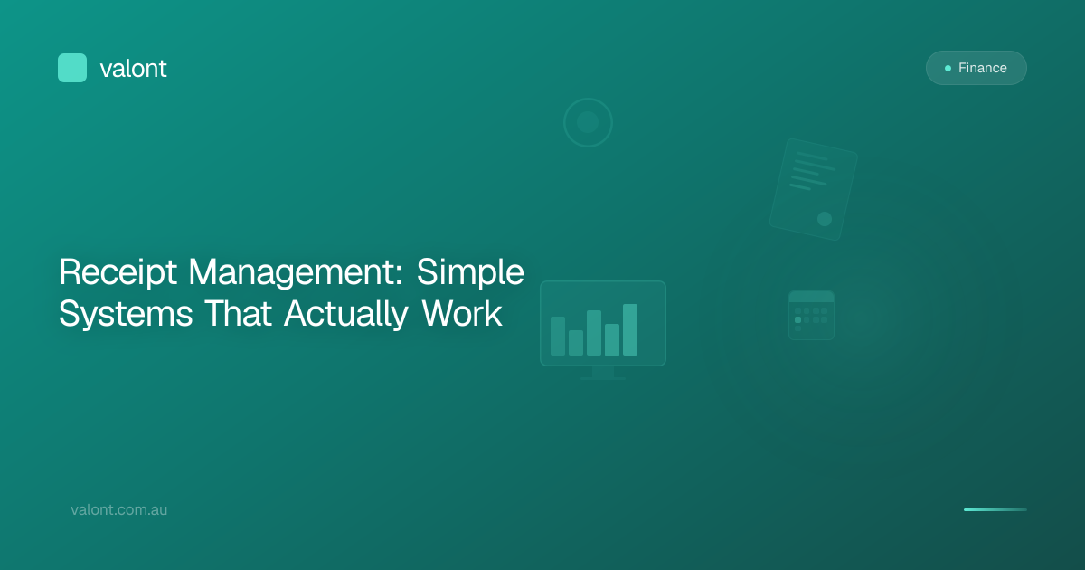 Receipt Management: Simple Systems That Actually Work