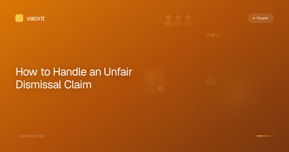 How to Handle an Unfair Dismissal Claim | Valont