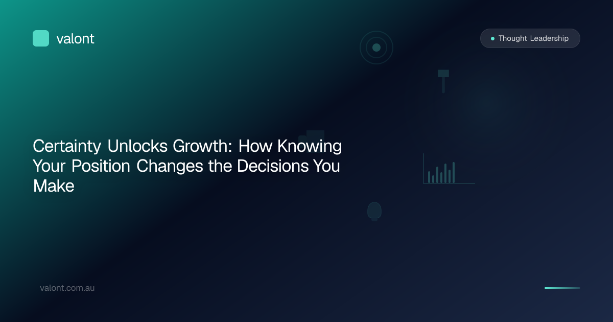 Certainty Unlocks Growth: How Knowing Your Position Changes the ...