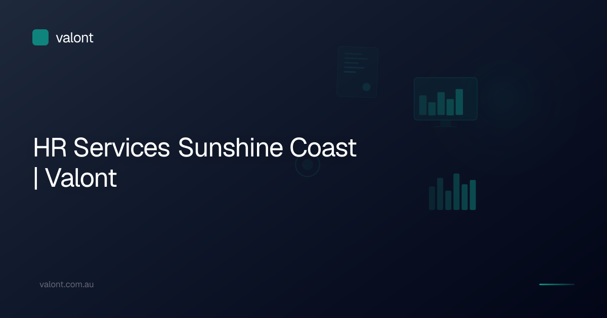 HR Services Sunshine Coast | Valont